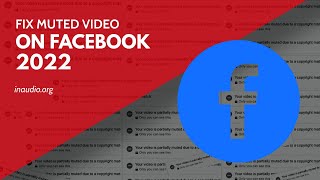 Your Video is Partially Muted  how to remove copyright claim on facebook [upl. by Salamone]