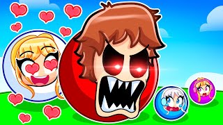 Techy Gets A New Girlfriend In Roblox Ball Eating Simulator [upl. by Herzel708]