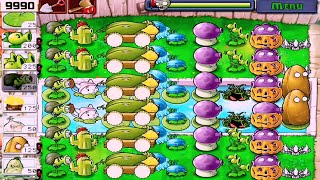 Plants vs Zombies  Last Stand Endless I 5 Flags Successfully Defended Full GAMEPLAY [upl. by Revlis]