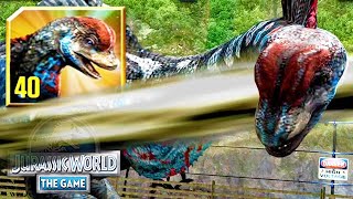 NEW SONORASAURUS MAX LEVEL 40 JURASSIC WORLD [upl. by Ivzt]