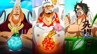 OS 8 ALMIRANTES EM ONE PIECE E SEUS PODERES [upl. by Knutson131]