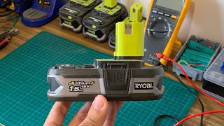 How to Repair Ryobi 18V Battery With New or Salvaged 18650 Cells [upl. by Millard837]