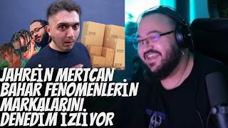 JAHREİN MERTCAN BAHAR FENOMENLERİN MARKALARINI DENEDİM İZLİYOR [upl. by Schaffer]