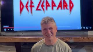 DEF LEPPARD BILLYS GOT A GUN MANCAVE MUSIC REACTIONS [upl. by Lladnarc]