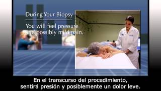 UCSF Radiology MammogramGuided Breast Biopsy Spanish subtitles [upl. by Yahsel776]