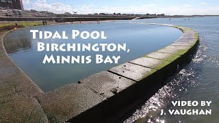 Tidal Pool Birchington on Sea Minnis Bay Kent UK [upl. by Cini518]