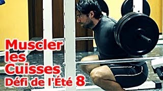 Séance de Musculation des Cuisses Sèche 08 [upl. by Nnanaej]