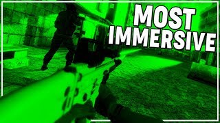 THE MOST IMMERSIVE FPS ON PC  Onward VR [upl. by Drofwarc]