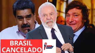 LULA PERDE PACIÊNCIA COM MADURO Venezuela Revoga Representação do Brasil na Embaixada da Argentina [upl. by Aihtnis516]