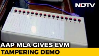 AAP Demonstrates How To Rig A Vote Machine EVM [upl. by Jariv]