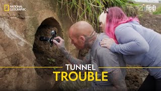 Tunnel Trouble  Snakes in the City  हिन्दी  Nat Geo Wild [upl. by Shushan429]