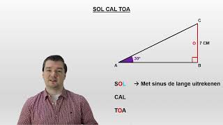 SOL CAL TOA De keuze voor Sinus Cosinus of Tangens [upl. by Naimad]