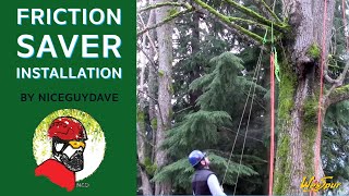 Friction Saver Installation from the Ground with WesSpurs Niceguydave [upl. by Weingarten669]