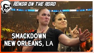 WWE SmackDown Show and Tell With Shayna Baszler  Ronda on the Road [upl. by Vierno]