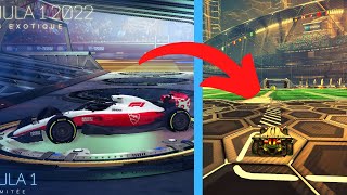 Comment Avoir La F1 Sur Rocket League [upl. by Steen]