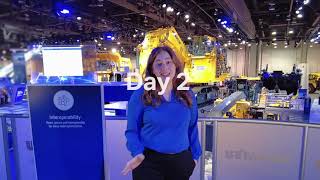 Komatsu at MINExpo 2024 day 2 [upl. by Jermain]