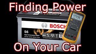 Where To Get 12v Power On Your Car [upl. by Yankee]