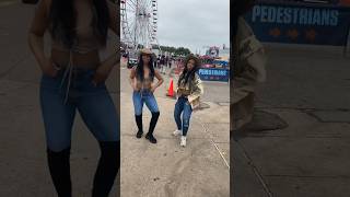 Who went to the Houston Rodeo🤠 500k tmtwins texas [upl. by Socram]