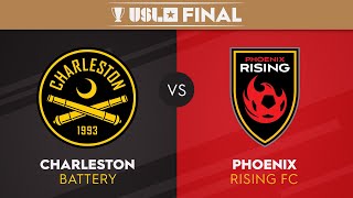 USL Championship Final Charleston Battery v Phoenix Rising FC  October 12 2023 [upl. by Inah]