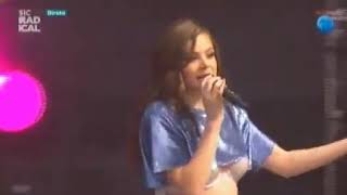 Hailee Steinfeld Starving Live at Rock in Rio Lisboa 2018 [upl. by Gherardo66]