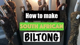 How to make South African Biltong [upl. by Cecile]