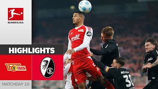 A Keepers Game  1 FC Union Berlin  SC Freiburg 00  Highlights  MD 10 Bundesliga [upl. by Ellehsat167]