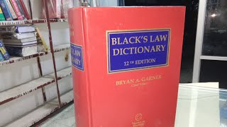 BlacksLawDictionary 12th Ed Rs4000 on advance payment only [upl. by Iong]