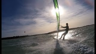 SAINT AUBIN SUR MER WINDSURF ET KITE 23 10 2018 [upl. by Artcele30]