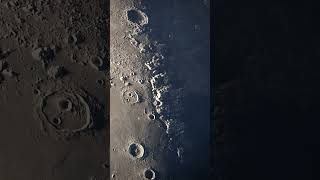 Closeup View of the Moon Surface Montes Caucasus moon science technology [upl. by Winslow]