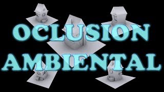 3Ds Max Oclusión Ambiental Parte  2 [upl. by Atekin318]