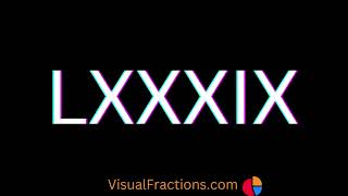 89 in Roman Numerals [upl. by Annekcm]