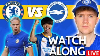 CHELSEA vs BRIGHTON LIVE Watchalong  CARABAO CUP 2324 ft HTPZ [upl. by Esihcoc]