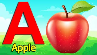 THE MOST POPULAR ABC Song for KIDS A For Apple B For Ball C For Cat D For Dog I Abcd Song I Abcd [upl. by Auburta]