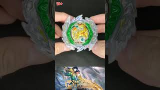 Zilong quotEmpyrean Paladinquot Collector Skin Mobile Legends Beyblade Burst Combo shorts [upl. by Towbin338]