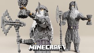 Minecraft How To Build The ULTIMATE Dwarf Statue  Tutorial [upl. by Wright578]