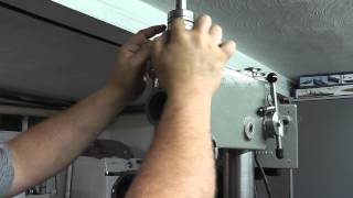 FIXED Southbend Drill Press Bearing Replacement Part 2 [upl. by Llewellyn]