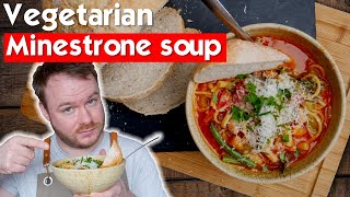 Minestrone is one of the BEST vegetarian soups ever [upl. by Ulrick]