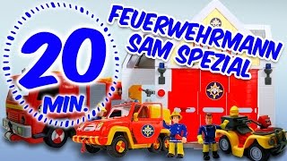 Feuerwehrmann Sam Spielzeug  Großer Trainingsturm  Feuerwehrauto Venus  Werbung [upl. by Albin]