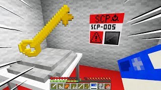 NON USARE QUESTA CHIAVE  Minecraft SCP 005 [upl. by Blunt]