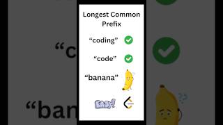 Leetcode 14  Longest Common Prefix 0ms Coding DSA Maths [upl. by Jarus]