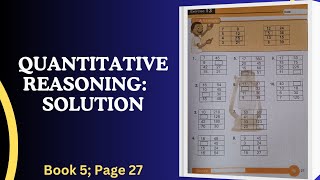 Quantitative Reasoning Solutions for Primary SchoolLantern Steps Quantitative Reasoning Book 5 [upl. by Eikcid]