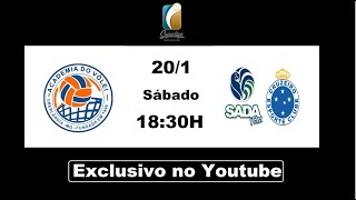 Uberlândia x Sada Cruzeiro  Superliga Vôlei Masculina  1º Fase  Exclusivo no Youtube [upl. by Rohn]