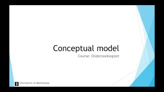 Conceptual Model  Introduction [upl. by Peter]