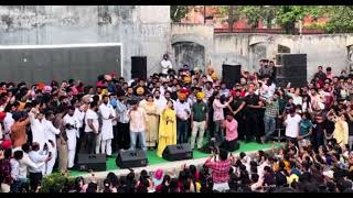 Gurnam Bhullar Diamond star at punjabi university live [upl. by Ocsecnarf]