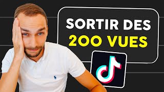 Comment Percer sur TikTok et Sortir des 200 Vues [upl. by Irbmac]