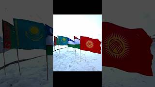 Абдурахмон Фазилов uzbekistan kyrgyzstan kazakhstan tajikistan flag trend shorts [upl. by Sharla]