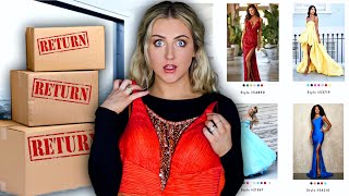 I Bought PROM DRESS RETURNS for CHEAP [upl. by Aicram]