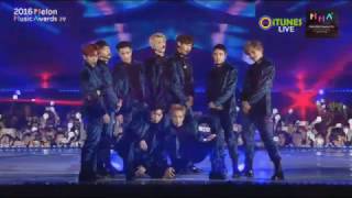 MONSTER EXO  MELON MUSIC AWARDS 2016 [upl. by Anerbas]