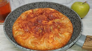 📌ШАРЛОТКА НА СКОВОРОДЕ С ЯБЛОКАМИ БЕСПОДОБНО ВКУСНО И БЫСТРО Духовкой Больше не Пользуюсь [upl. by Olwen293]