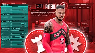 NBA 2k22 Next Gen My Player Builder  All Around 2Way Threat OP Best Build [upl. by Ronoh]